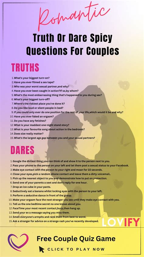 truth or dare questions romantic|Truth or Dare Questions for Your Boyfriend: 100+ Flirty Options